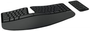 Microsoft sculpt ergo teclado tunel carpiano