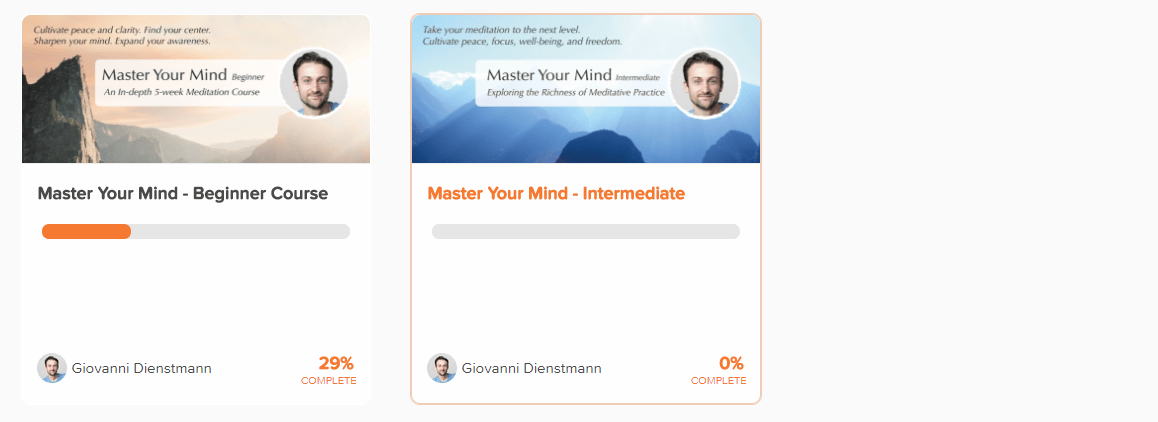 Live and Dare Beginners meditation courses